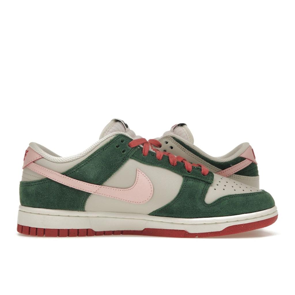 Nike Dunk Low SE All Petals United Women Sneakers Green Light-Bone Sail FN8923-061