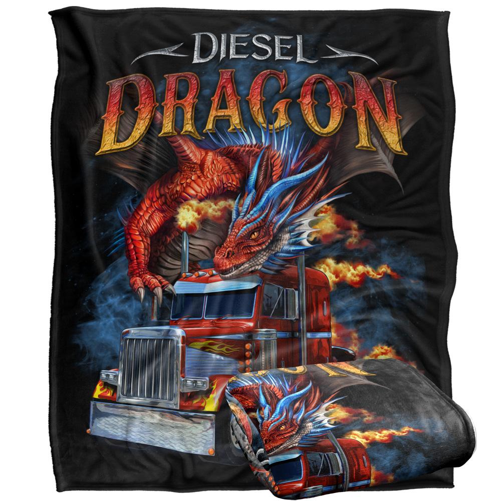 JQ Licensing Silky Dragon Supersoft Blanket