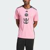 Adidas Inter Miami CF 24/25 Messi Home Jersey, Men Soccer Easy Pink JE9741