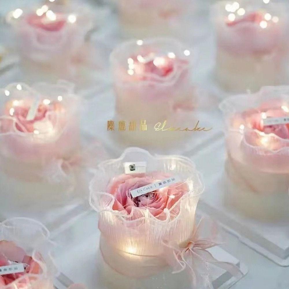 1Pcs Surrounding Edge Cake Border Collars  For Mother's Day Thanksgiving Birthday