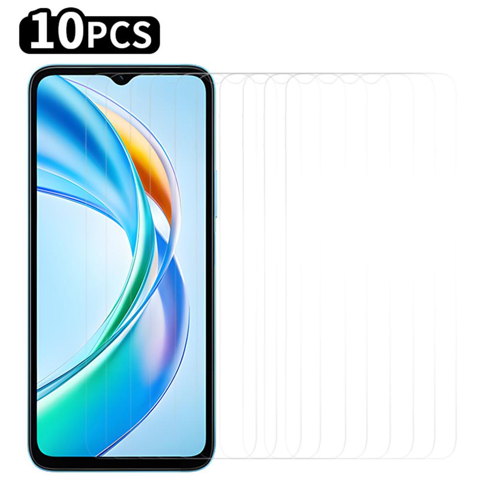 

RURIHAI 10Pcs For Honor X5b Screen Protector 0.26mm 2.5D High Aluminium-Silicon Glass Film As Shown A