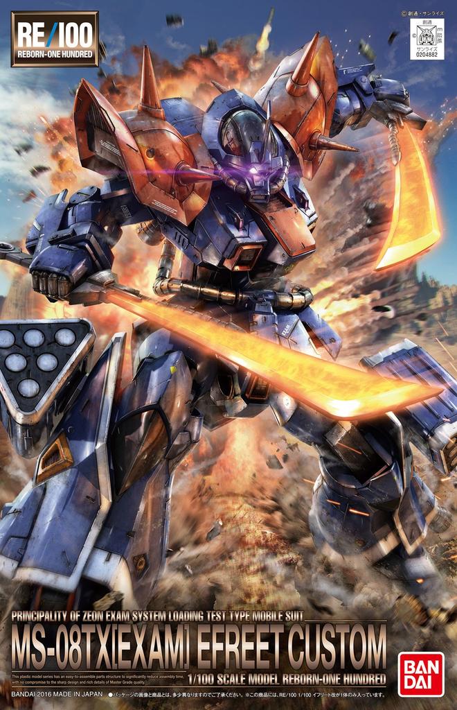 Mobile Suit Gundam Gaiden THE BLUE DESTINY Ifrit Kai modello in plastica in scala RE/100 1/100 codificato a colori