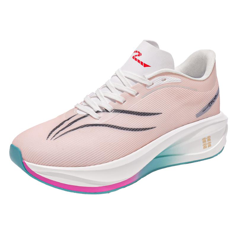 Men's and Women's Mesh Breathable Shock-Absorbing Ultra-Light Professional Sports Shoes Running Shoes