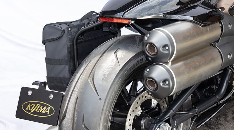 Kijima Bike Parts Number Side Mount Kit Nano Combination Lamp Set Black SPORTSTER & S('22-)HD-013912