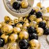 30Pcs Gold Black Metallic Confetti Balloons For Birthday Party Wedding Decoration Graduation Party Supplies Baby Shower New Year