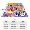 The Powerpuff Girls Flannel Blankets Soft Warm Bedding Throws for Couch Chair Decorative Funny Bedspread Sofa Bed Cover