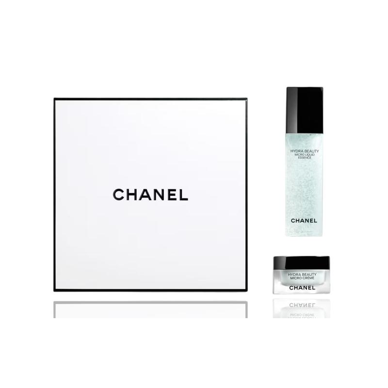 

Chanel Hydra Beauty Micro Liquid Essence and Hydra Beauty Micro Crème Set 150ml Essence+50g Cream