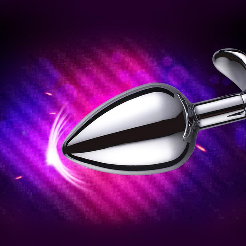 3PCS/Set Metal Anchor Base Outdoor Women's Anal Plug Couple Sex Toy Stainless Steels Man Butt Plug Trainer Adult Sex Anal Masturbator