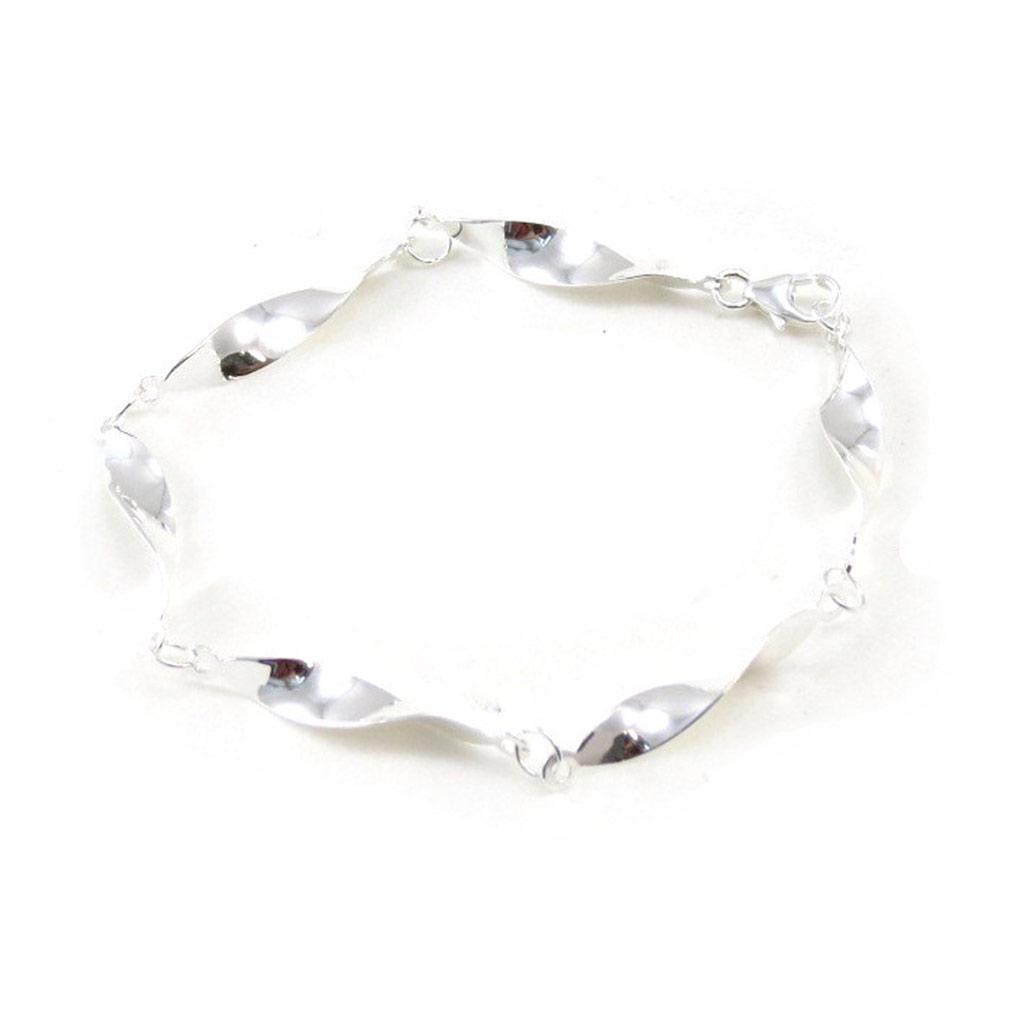 Les Trésors De Lily [I5211] - Silver Bracelet 'Choreography'