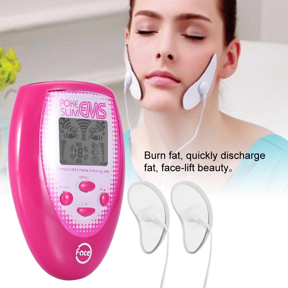 Electric Facial Massager Stimulation Muscle Massage Kit Face Slimming Massage Beauty Device