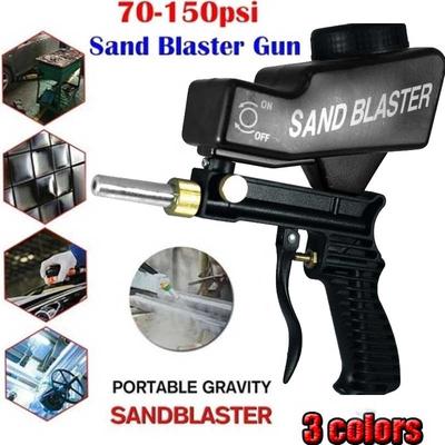 Pistolet de sablage à alimentation par gravité avec protection antirouille et jet de sable Air Spot