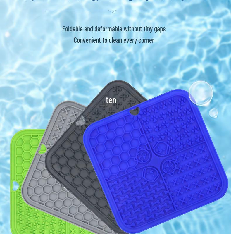 Pet Silicone Suction Lick Pad & Slow Feeder Mat