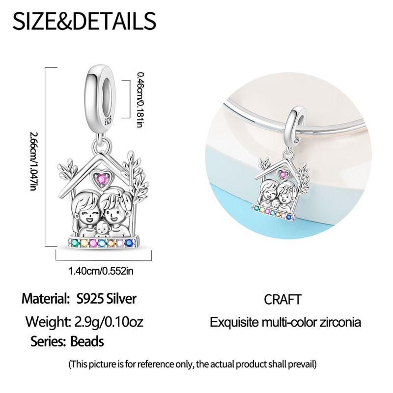 Copper Clasp Copper Cz Pave Clip Charms Lucky Clover Ladybug Safety Chain Fit Original Bangle Bracelet Jewelry Clip