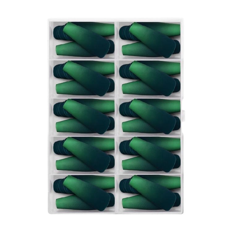 

120x/Box Gradient False Nails Simple Full Cover Stick on Nails Wearable Press On Nails Long Coffin Manicures Supplies 1