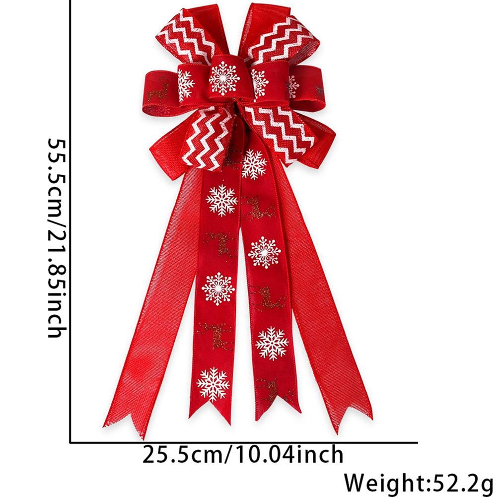 Christmas Tree Bow Home Decoration Bow