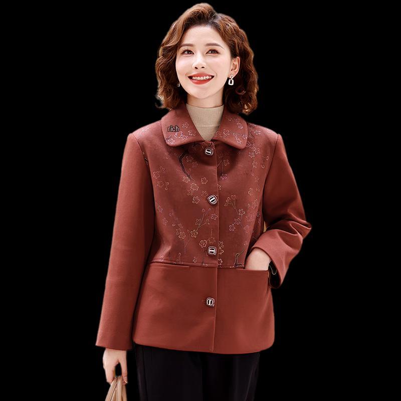 Yuzhaolin Women's Chinese Style Spring Cardigan Jacket