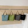 Large Capacity Women's Bag Letters Tote Bag Commuter Shoulder Bag