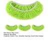 Yousheng Lot de 4 housses de balai pour petites et grandes planches, garniture élastique, nettoyage en profondeur, tampons de balai lavables et réutilisables pour Swiffer