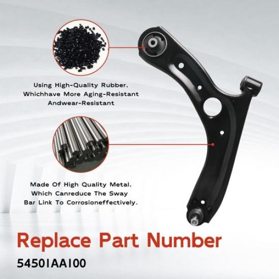 Passenger Side Front Lower Control Arm & Ball Joint for Hyundai Elantra -23