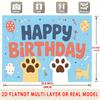 Party Backdrop Blue Photo Booth Background Wall Decor