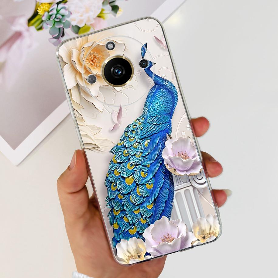 For Realme 11 Pro Plus Case RMX3740 RMX3741 Phone Cover Fashion Flower Butterfly Soft Silicone Funda For Realme 11 Pro 5G Bumper