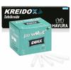 KREIDOX 100 ks Křída na tabuli Křída školní křída Křída na tabuli Křída na malování bílá