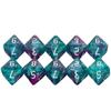Mixed Colored Dice Polyhedral Dice D8 Dice for DND Boardgame, Educational Accessories Gaming
