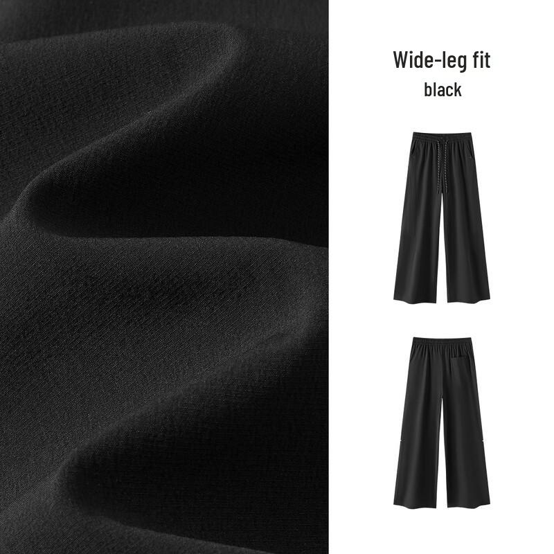 Semir Women's Winter Fleece-Lined Wide-Leg Casual Pants
