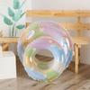 Float Floating Ring for Children Adults Swimming O Shape Glitter Cute Float Float Floating Device Stylish Swimming Summer Water Play Pool Beach River