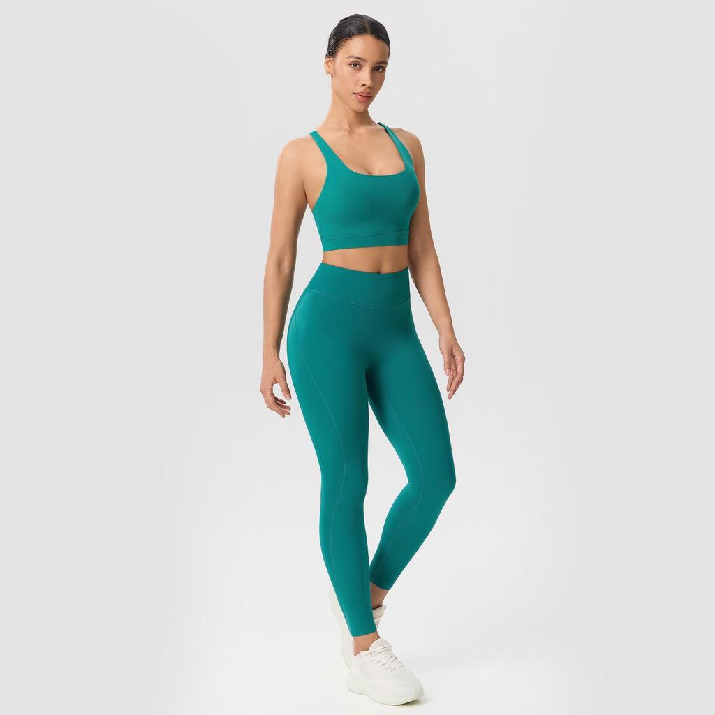 Women's Quick-Dry Sports Yoga Set: Bra and Pants Two-Piece