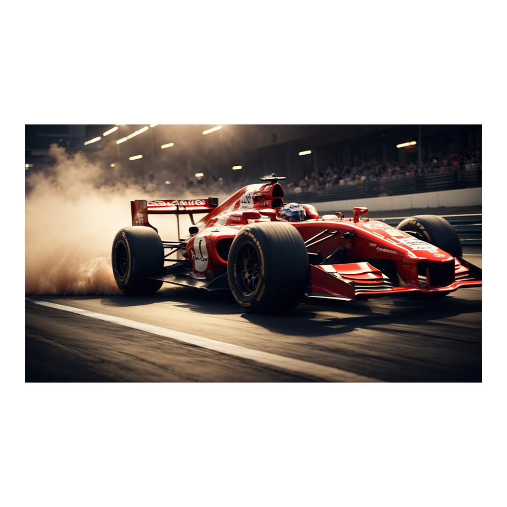 Racing Car Wall Art Picture Vehicle Modern Canvas Painting Poster and Print for Living Room Bedroom Home Decor