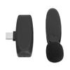 Wireless Lavalier Microphone Noise Cancelling 2.4GHz Omnidirectional Lapel Mic for Video Recording L