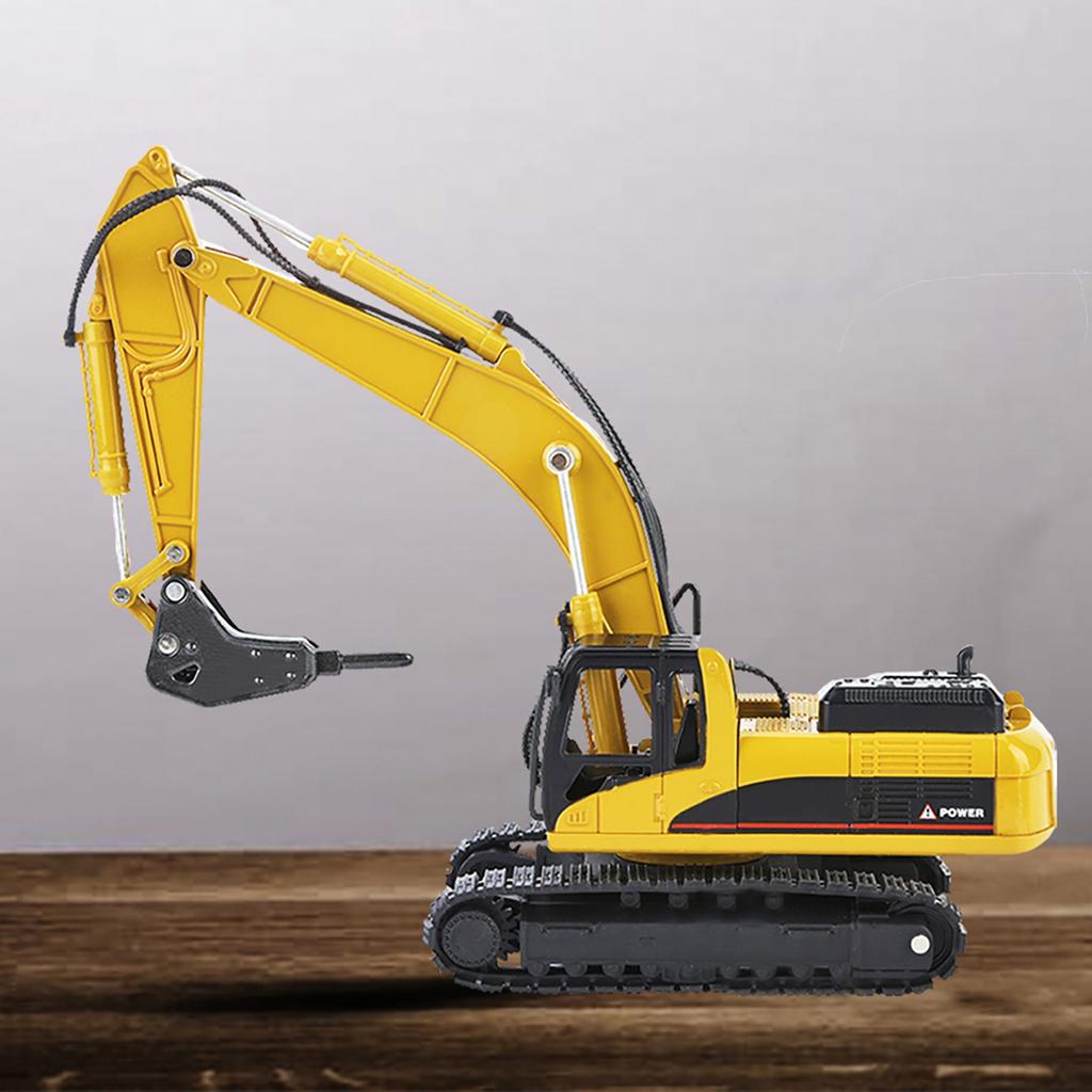 1:50 Alloy Excavator Model Engineering Construction High Simulation Car Vehicle