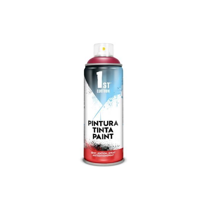 Peinture Aerosol 1ere Edition 520cc / 300ml Rouge Nuit Mat Ref 648