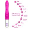 Sexmaschine Teleskop-Dildo Vibrator Automatische Auf-Ab-Massagegerät G-Punkt Stoßend Einziehbar Muschi Sexspielzeug für Frauen Vagina