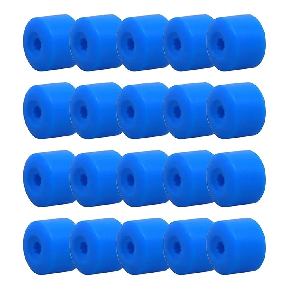 20Pcs for VW Tiguan Golf MK5 Passat B7 Wheel Tire Hub Cap Nut Bolt Cover Rim Tyre Screws Plugs Studs Car Decorations Accessories