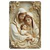 Holy Family Metal Wall Art Christmas Gift Tin Sign