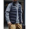 Outdoor Lightweight Warm Ribbed Cotton Vest for Men, Winter Outerwear, Casual V-Neck Vest