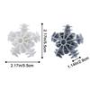 4Pcs White Snowflake Laundry Balls Silicone Clothes Cleaning Ball Hair Remover Ball  Washing Tools