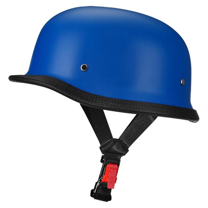 Retro Japanese Unisex ABS Half Helmet for Electric Motorcycles