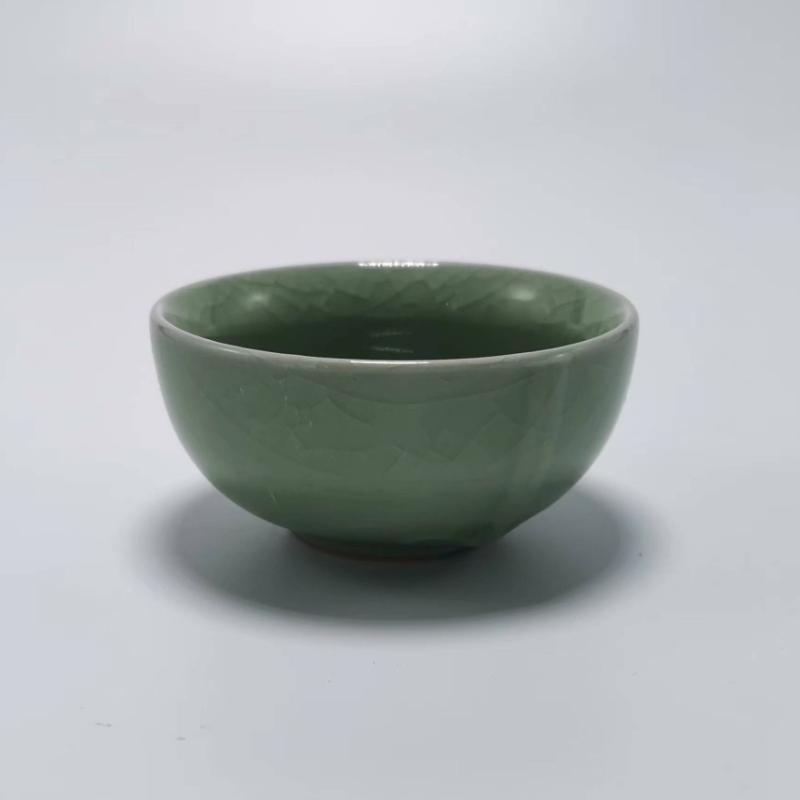 

Фарфоровая селадоновая чашка для чая в виде рыбы, китайский чайный сервиз, чайник, посуда для питья, керамический китайский чайный сервиз в стиле кунг-фу, керамическая чашка, китайский подарок