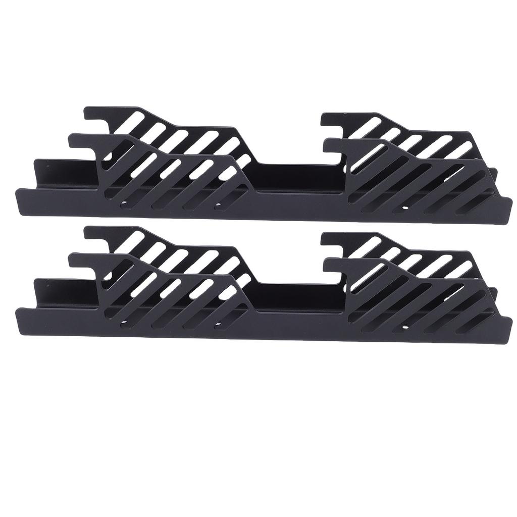 2PCS Jack Stand Wall Mount Organizer Bracket Heavy Duty Metal Jack Storage Rack For 2 and 3 Ton Jack