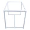 Embroidery Frame Stand 99x73cm Plastic Pipe Height Adjustment Needlework Cross Stitch Table for