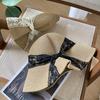 New Lace Edge Elegant Straw Hat Children's Summer Big Brim Sun Protection and UV Protection Sun Hat