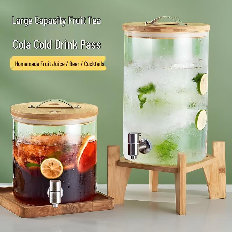 Chuan Ye Sealed Glass Fermentation Jar with 304 SS Faucet