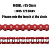 35 Go Kart Roller Chain 4 Feet Replacement For Go Cart Mini Bike ATV Pit Dirt Bike Motorcycle Bicycle With #35 Chain Master Links Powersports