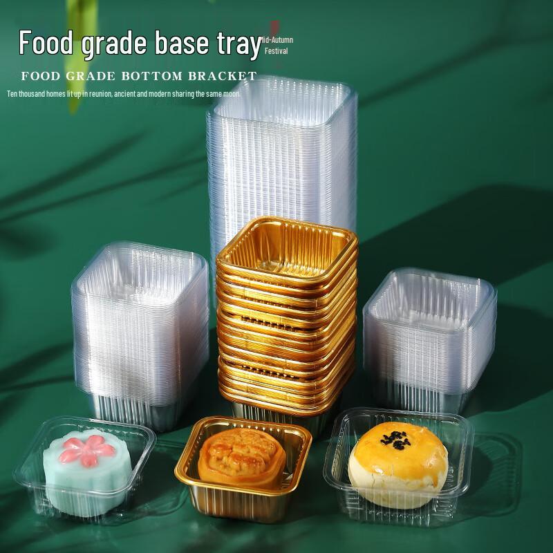 Vassoio Trasparente in Plastica Ispessita per Torte Lunari e Pasticceria