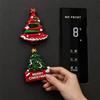 Christmas Theme Fridge Magnet 3D Relief 3D Refrigerator Stickers Refrigerator Magnet  Kitchen Decor