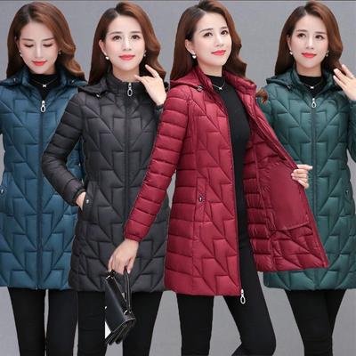 Casaco de inverno feminino longo parkas grosso quente casacos de neve feminino com capuz algodão acolchoado parka jaqueta para mulher casaco 6XL