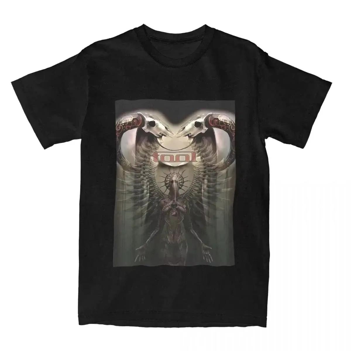 

Tool Band Metal Music pattern printing leisure loose cotton Hot sale Unisex shirt Summer New Oversized neck Unisex Tshirt 4XL